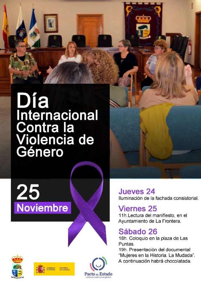 Cartel Día internacional Contra la Violencia de Género